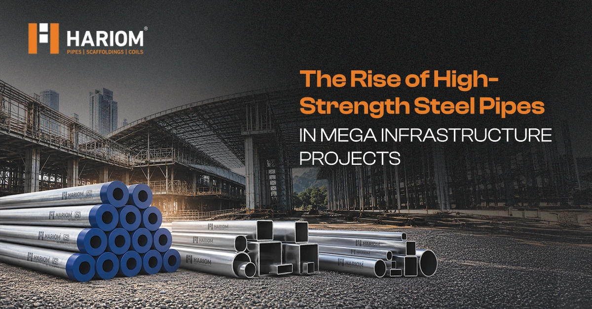 Hariom Pipes manufacturing high-strength steel pipes | Hariom Pipes