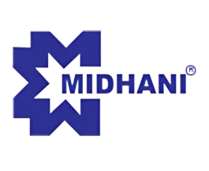 Midhani client logo – trusted partner of Hariom Pipes Industries